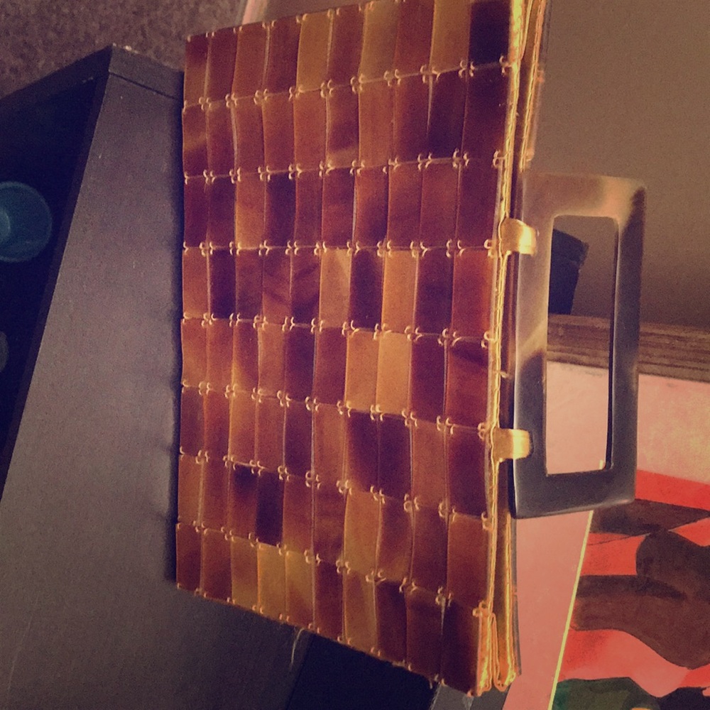 Faux Tortoise Shell Purse by Shiraleah